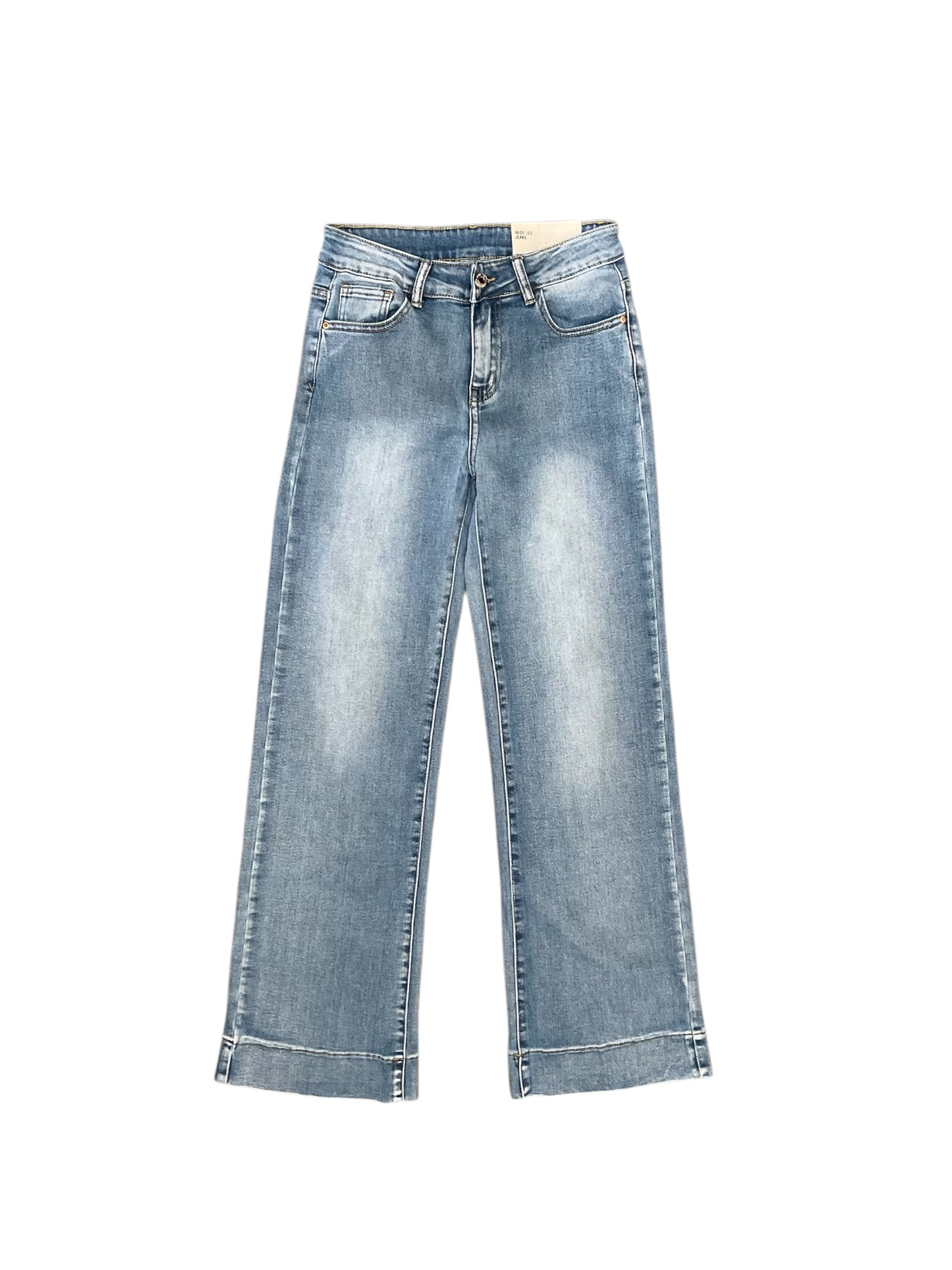 JEANS GAMBA LARGA