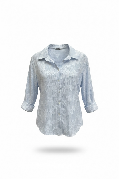 Camicia ricamo ross